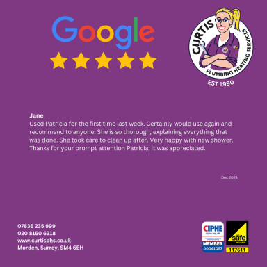 Five star Google Review December 2024