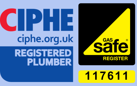 CIPHE logo and Gas Safe registration 117611 logo